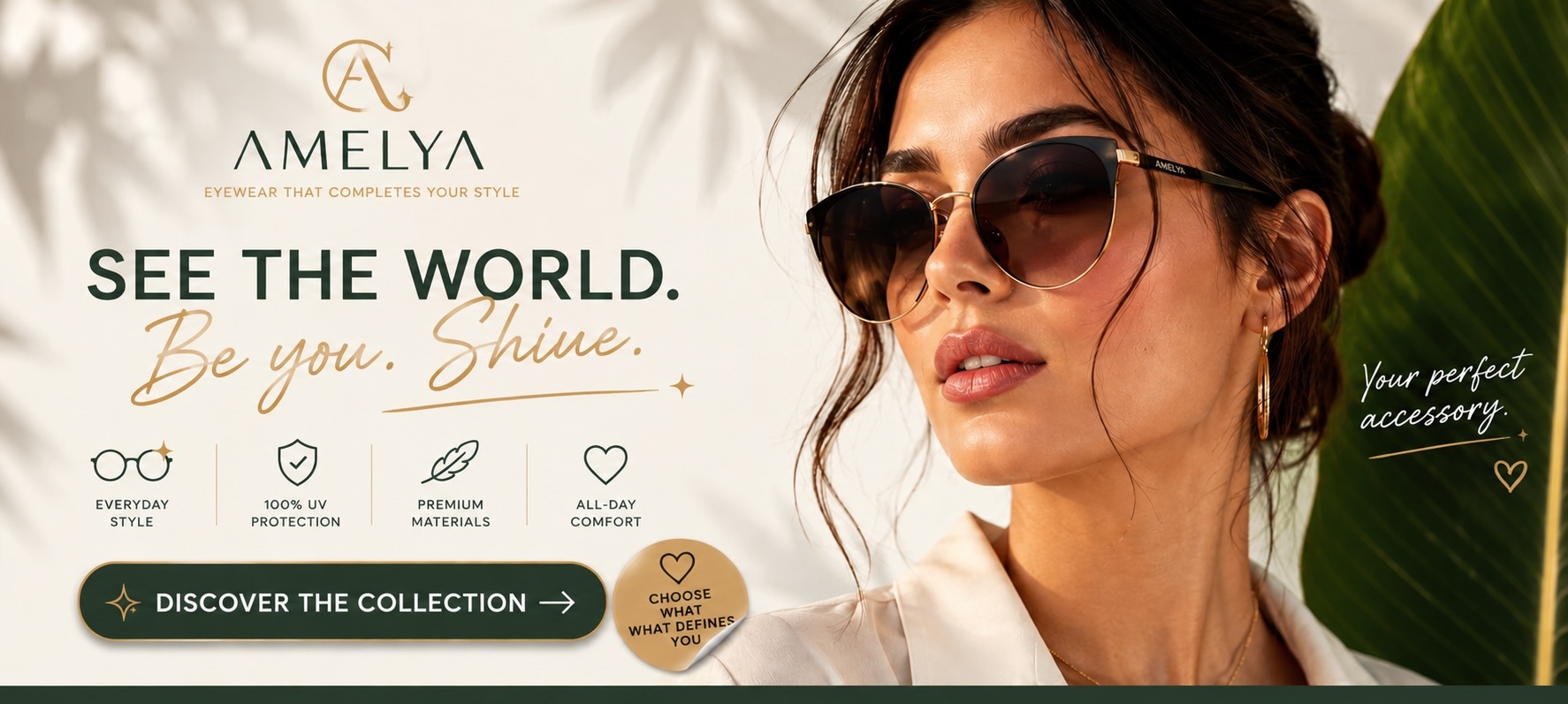 Amelya: Óculos de Sol